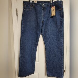 Levi's NWT Men's 501 Origina Straight Leg Button Fly Size W44 L32.